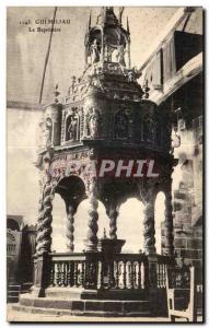 Old Postcard The Baptistry Gumiliau