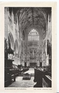 Hampshire Postcard - Winchester Cathedral - The Choir Looking East   XX795