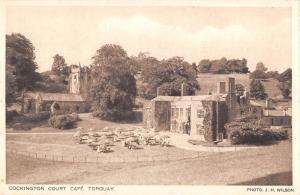 uk39545 cockington court cafe torquay real photo uk lot 22 uk