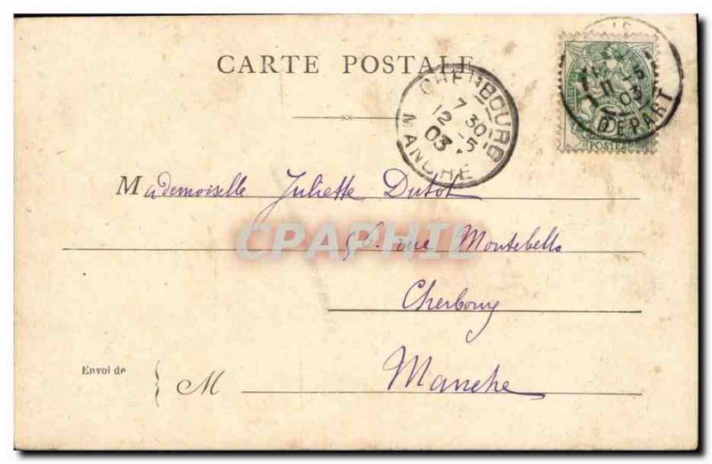 Paris - 5 - The Pantheon - Old Postcard