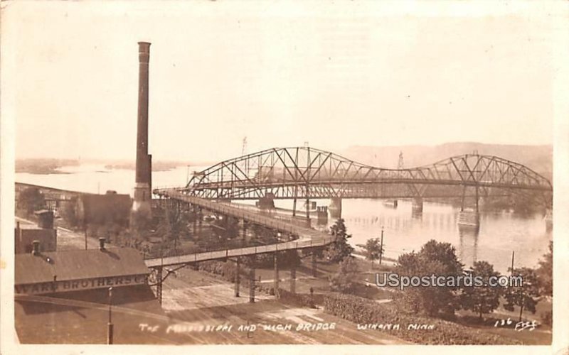 Mississippi River in Winona, Minnesota