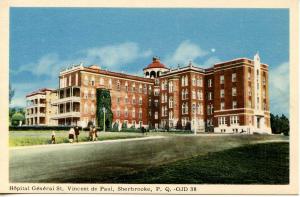 Canada - Quebec, Sherbrooke. St Vincent de Paul General Hospital