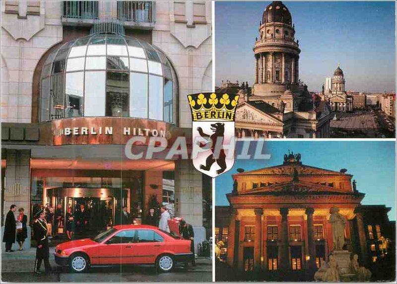 Postcard Modern Hotel Berlin Hilton Berlin