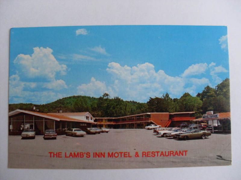 1970's Lamb's Inn Motel & Restaurant Lake City Tn Unused Postcard y7461