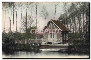 Postcard Old Holland House at the edge of & # 39un channel