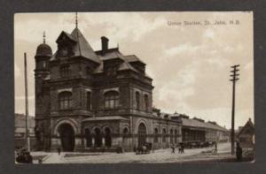 NB Union Railroad Station Depot ST JOHN NEW BRUNSWICK