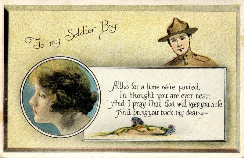 Military, WWI - To My Soldier Boy (From the girl back home)