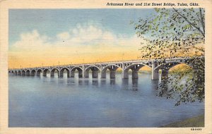Arkansas River Street Bridge - Tulsa, Oklahoma OK