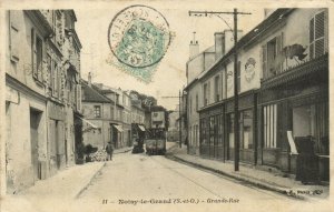 PC FRANCE, NOISY LE GRAND, GRANDE RUE, Vintage Postcard (b31525)