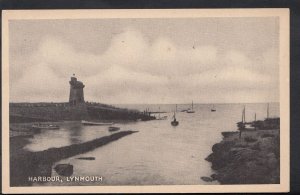 Devon Postcard - The Harbour, Lynmouth    RS4019