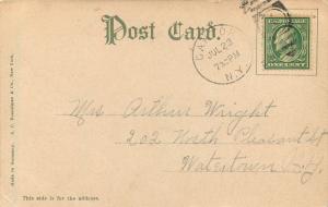 c1906 Postcard; Canton High School, Canton NY St. Lawrence County posted