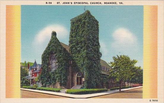 Saint John's Episcopal Church Roanoke Virginia 1939