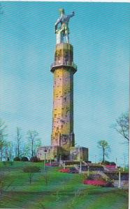 Alabama Birmingham Vulcan Statue Atop Red Mountain