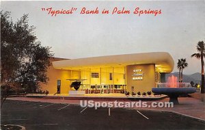 Bank, Modern City - Palm Springs, CA