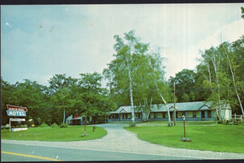 Michigan GAYLORD Birch Hill Motel 6 Miles South on Old 27 - Chrome