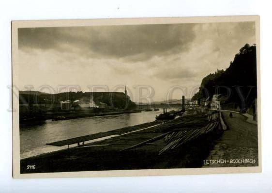 175051 Occupied Czech Decin TETSCHEN-BODENBACH Vintage PHOTO