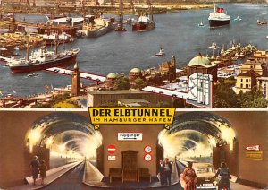 Wuershnitt und Innenansich, Hafen Germany Postcard