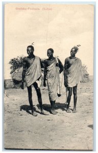 c1950's Scene of Shelluka-Fashoda (Sudan) Unposted Vintage Postcard