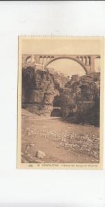 BF18911 l entree des gorges du rhummel constantine algeria front/back image