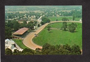 OH Fairfield County Fair Horse Racing Race Track Lancaster Ohio Postcard