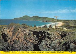 BR101943 forster nsw rotary lookout on bennett s head   australia