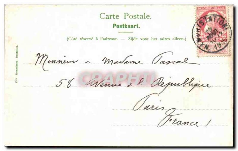 Postcard Namur Old Panorama