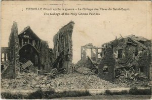 CPA MERVILLE - La College des Peres du St-Esprit (136033)