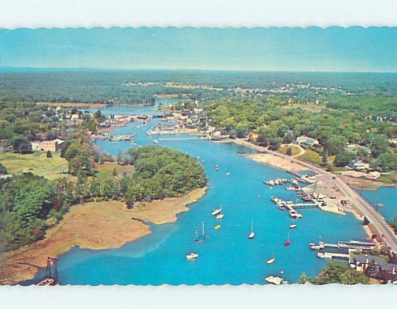 Pre-1980 AERIAL VIEW Kennebunkport Maine ME AD0161