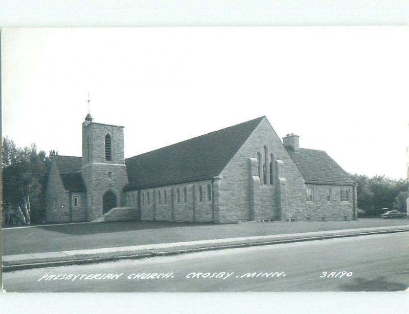 old rppc NICE VIEW Crosby - Near Cuyuna & Garrison & Brainerd Minnesota MN i8824