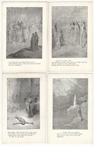 23 - Religious, Mythological Drawings/Scenes with Verse Antique Postcards N4500