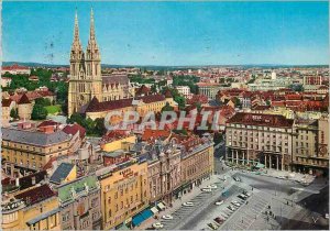 Postcard Modern Zagreb City Center