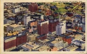 Downtown District - Des Moines, Iowa IA  