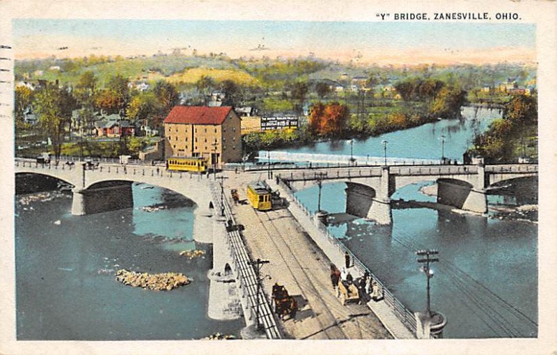 Y Bridge Zanesville, Ohio OH