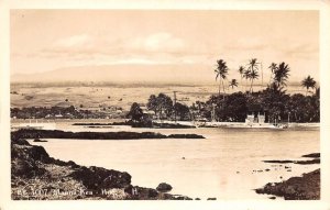 Hilo Hawaii Mauna Kea Scenic View Real Photo Postcard AA67963