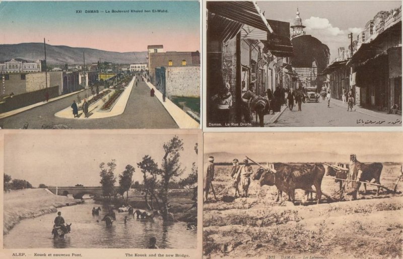 SYRIA SYRIE 61 Vintage Postcards Mostly pre-1940 