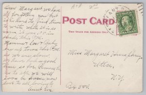 Sioux City Iowa~Morningside College Campus~Vintage Postcard