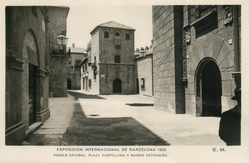 International Exhibition Barcelona Castellana Square Extremadura neighborhood