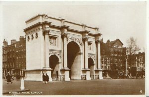 London Postcard - Marble Arch - Real Photograph - Ref 11540A