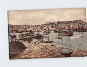 Postcard St. Ives Harbour England