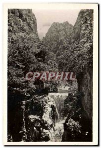 Postcard Modern Gorge waterfall d & # 39Annibal