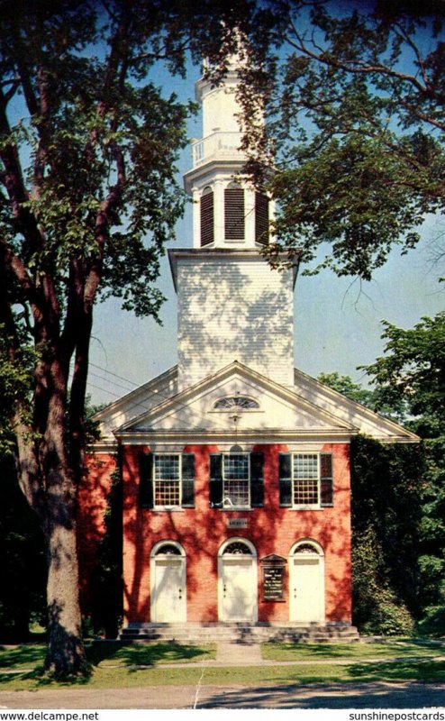 Connecticut Sharon Congregational Church 1971