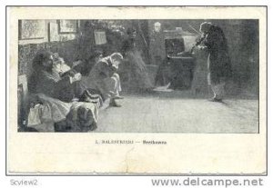 Art postcard  L. Balestrieri - Beethowen, PU-1924