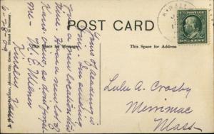 Fort Riley KS Bridge c1910 Postcard