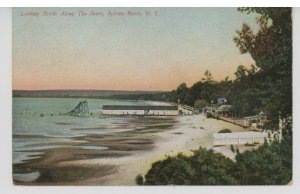 NY - Sylvan Beach. Looking North Along the Shore