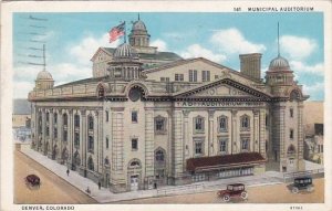 Colorado Denver Municipal Auditorium 1935