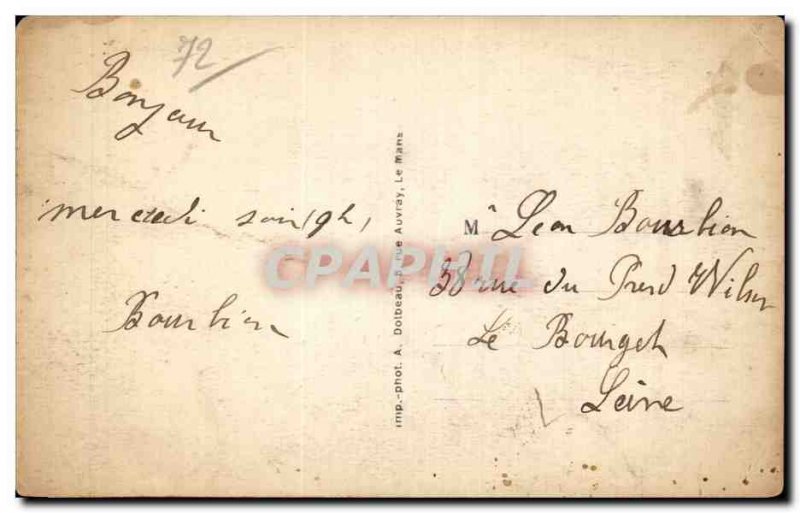 Postcard Old Connerre picturesque corner