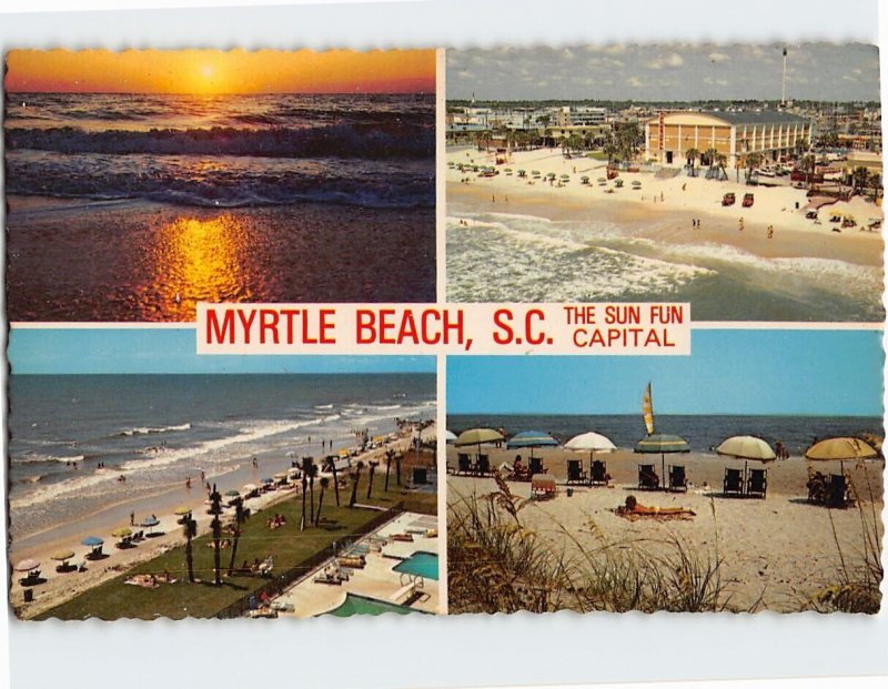 Postcard The Sun Fun Capital, Myrtle Beach, South Carolina