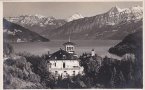 Switzerland Spies am Thunersee Totalansicht Photo