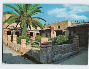 Postcard House with the mosaic Atrium, Garden, Ercolano, Italy