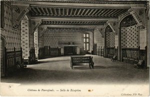 CPA Pierrefonds- Le Chateau , Salle de Reception FRANCE (1020306)